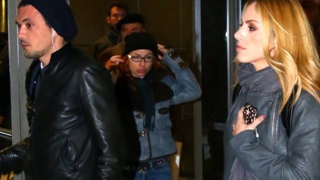 Ντορέττα Παπαδημητρίου- Άλεξ Φρανζολίνι: Μαζί στο αεροδρόμιο: Φωτογραφίες