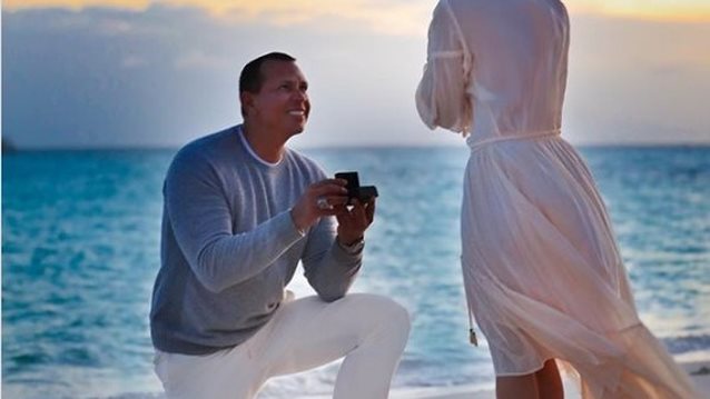Jennifer Lopez &amp; Alex Rodriguez 
: Τα στιγμιότυπα από την πρόταση γάμου