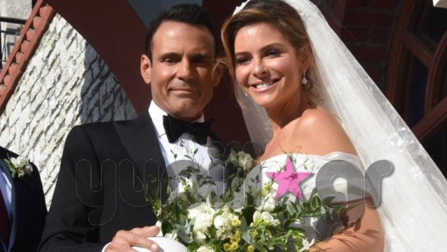 Maria Menounos: Με τον σύζυγό της στο λαμπερό party της οικογένειας Kardashian
