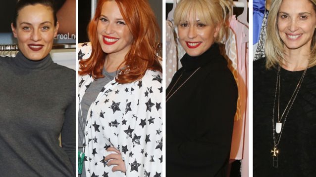 Διάσημες Ελληνίδες : Χρηστίδου, Μπακοδήμου, Μελέτη &amp; Κάρτσωνα σε μια ιδιαίτερη «επαγγελματική» συνάντηση