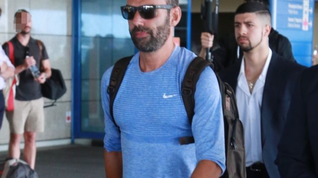 Λάμπρος Χούτος: Η άφιξη στην Ελλάδα: Όλες οι φωτογραφίες