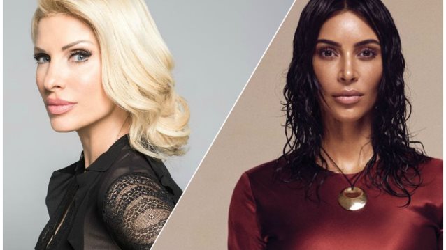 Ελένη Μενεγάκη: Οι απολαυστικές αντιδράσεις της βλέποντας την Kim Kardashian στο σπίτι της