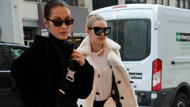Gigi &amp; Bella Hadid: Αντιμετωπίζουν τον παγωμένο καιρό της Νέας Υόρκης με τον stylish τρόπο
