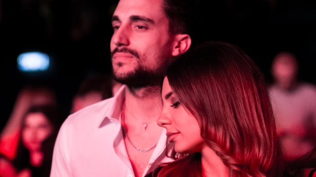 Σάκης Κατσούλης &amp; Μαριαλένα Ρουμελιώτη full in love σε βραδινή τους έξοδο