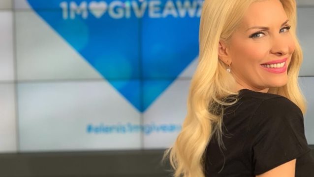 Ελένη Μενεγάκη: Με τη μικρή Μαρίνα στην εκπομπή! Δείτε φωτογραφία