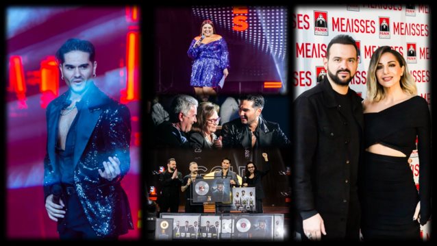 Ο Χρήστος Μάστορας &amp; οι &quot;ΜΕΛΙSSES&quot; σε μία πολυπλατινένια απονομή! Βανδή, Αρσενάκος, STAN &amp; όλοι οι celebrities που ήταν εκεί