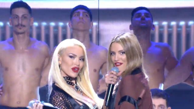 J2US | Η too hot to handle εμφάνιση της Κατερίνας Λιόλιου με την Αλεξάνδρα Παναγιώταρου