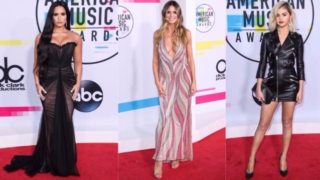 American Music Awards 2017: Οι καλύτερες red carpet εμφανίσεις