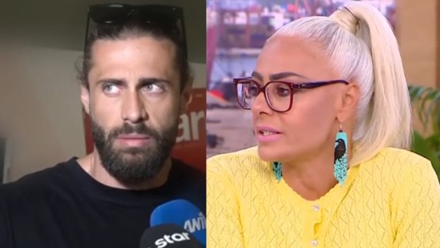 Ο Κωνσταντίνος Βασάλος απαντά στο σχόλιο της Άριας Καλύβα ότι δίπλα στη Σίσσυ Χρηστίδου είναι λεκτικά "ανύπαρκτος"