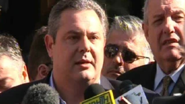 Πάνος Καμμένος : «Από αυτή τη στιγμή υπάρχει κυβέρνηση στη χώρα»