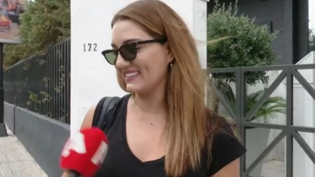 Η αντίδραση της Ελίνας Παπίλα όταν ρωτήθηκε για τον Γιώργο Καρτελιά