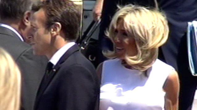 Emmanuel &amp; Brigitte Macron: Το προεδρικό ζεύγος της Γαλλίας στην Αθήνα