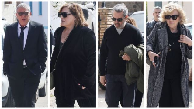 Το τελευταίο αντίο στην Καίτη Κωνσταντίνου - Ήταν όλοι εκεί για να την αποχαιρετήσουν