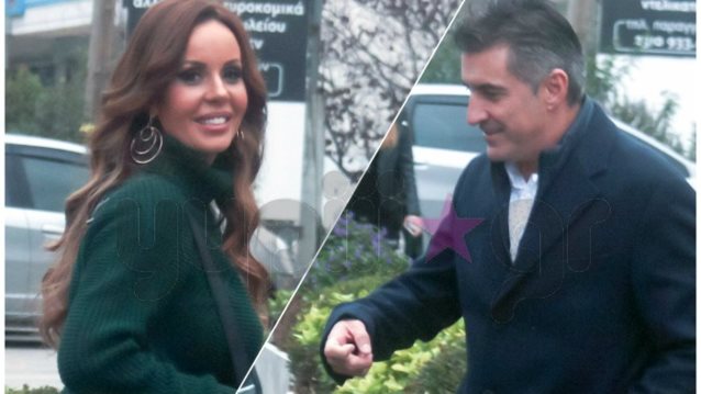 Ιωάννα Λίλη &amp; Θοδωρής Ζαγοράκης: Έξοδος για δυο! Πού τους εντόπισε ο φωτογραφικός φακός;