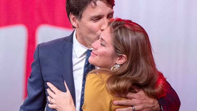Justin Trudeau : Θετική η σύζυγός του σε κορονοϊό
