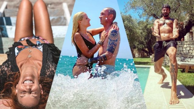 Summer Social Report: Οι celebrities ποζάρουν μόνο με το μαγιό τους