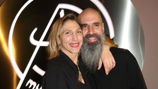 Αγγελική Δημητρακοπούλου &amp; Ορέστης Καμπερίδης 
: Οι κόρες του ζευγαριού είναι (λόγω τιμής) κούκλες
