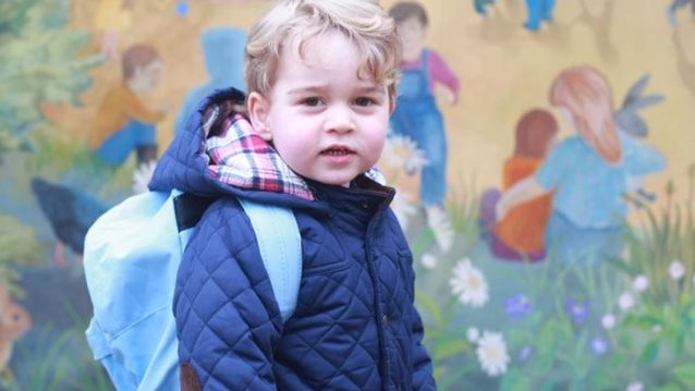 Πρίγκιπας George: Η πρώτη μέρα στο σχολείο: Φωτογραφίες