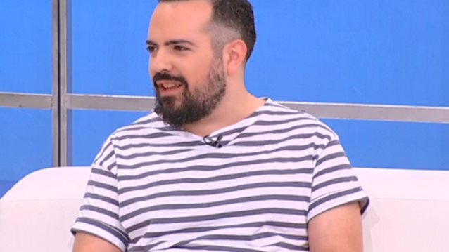 Ο Κωνσταντίνος Αντωνάτος Στο NaMaste: Η τηλεοπτική συνάντηση με τη Ναταλία Γερμανού: Video