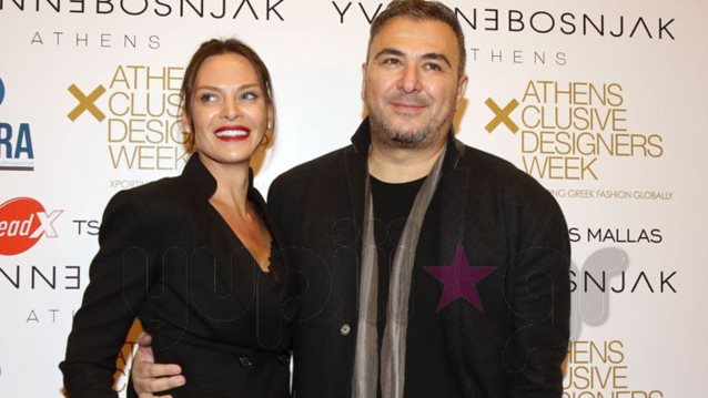 Υβόννη Μπόσνιακ: Με τον Αντώνη Ρέμο στο πλευρό της στην πρώτη συμμετοχή της στην Εβδομάδα Μόδας της Αθήνας