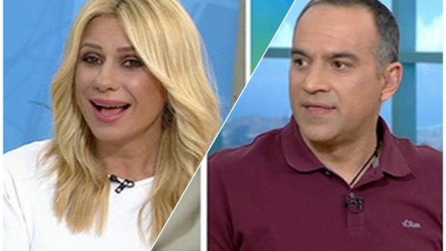 Κατερίνα Καραβάτου &amp; Κρατερός Κατσούλης: Ο επικός «καυγάς» τους on air για το όνομα του γιου τους!