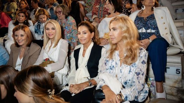 Έλλη Στάη | Με αγαπημένη παρέα και ανδρόγυνο look στα Μπαλέτα Béjart της Λωζάνης