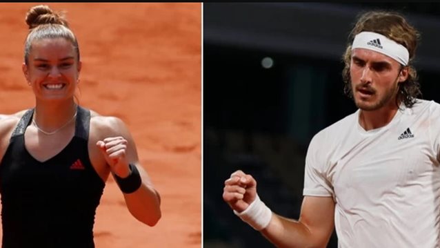 Μαρία Σάκκαρη - Στέφανος Τσιτσιπάς: Γράφουν ιστορία οι δύο κορυφαίοι αθλητές που κάνουν περήφανη την Ελλάδα