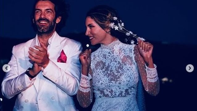 Αθηνά Οικονομάκου : Νέες αδημοσιευτές φωτογραφίες από τον γάμο της