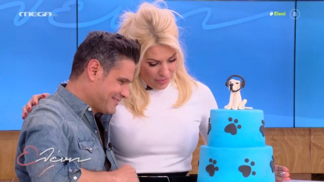 Η γιορτινή έναρξη της &quot;Ελένης&quot;  – Οι συγκινητικές ευχές της Ελένης Μενεγάκη στον Δημήτρη Ουγγαρέζο &amp; στην κόρη της, Λάουρα