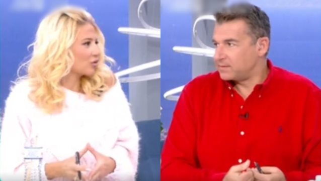 Γιώργος Λιάγκας σε Φαίη Σκορδά: &quot;Είμαι πολλά χρόνια στο κουρμπέτι, σε παρακαλώ μην με αναιρείς&quot;