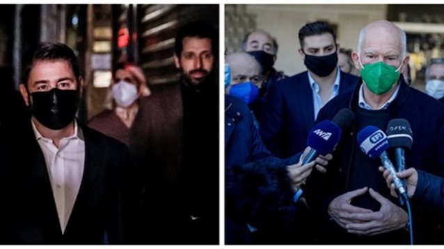 ΚΙΝΑΛ: Με αέρα 9 μονάδων ο Ανδρουλάκης στον β&#39; γύρο απέναντι στον Παπανδρέου - Ρεκόρ συμμετοχής στις εκλογές