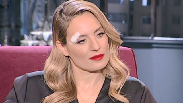 Ελεονώρα Μελέτη: Εμφανίστηκε τραυματισμένη στην πρώτη εκπομπή της χρονιάς!