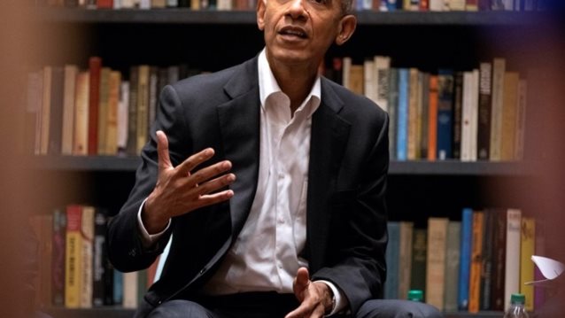 Barack Obama: Συνάντησε την Greta Thunberg
