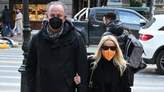 Η Μαρία Μπεκατώρου σε καθημερινά στιγμιότυπα με τον σύζυγό της