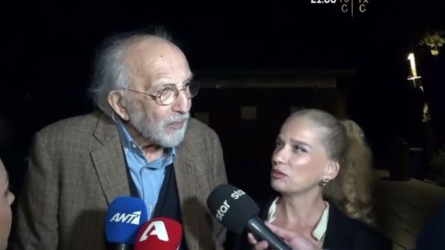 Η αντίδραση του Αλέξανδρου Λυκουρέζου on camera σε ερώτηση για την σχέση Αίθρας Λυκουρέζου και Μάρθας Κουτουμάνου