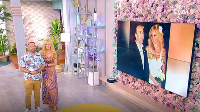 Επέτειος γάμος για τον Γρηγόρη Γκουντάρα και τη Ναταλί Κάκκαβα! Η συγκίνηση στον αέρα του &quot;Όλα Γκουντ&quot;