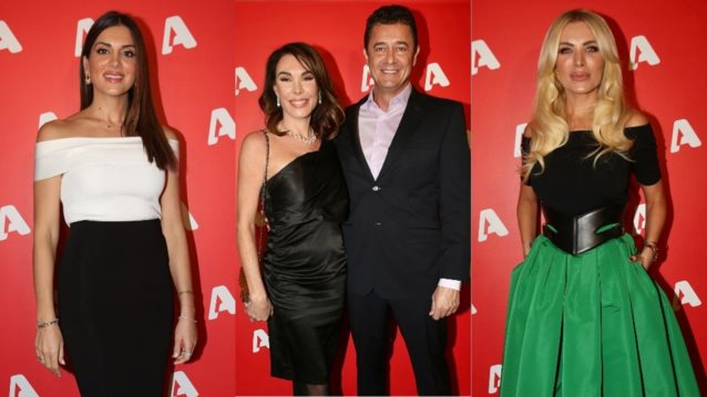 Διάσημες Εμφανίσεις | Όλες οι φωτογραφίες από την κοπή πίτας του Alpha