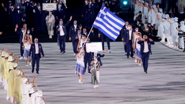 Ολυμπιακοί Αγώνες Τόκιο 2020 | Δείτε την είσοδο των Ελλήνων αθλητών