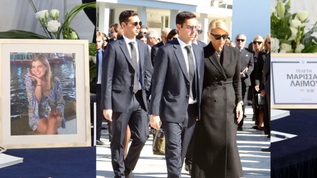 Μαρίσσα Λαιμού: Πλήθος κόσμου στην ταφή της στο Α&#39; Νεκροταφείο Αθηνών