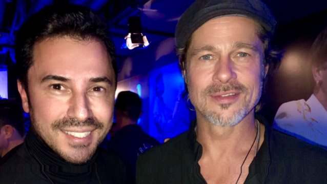 Γιώργος Σατσίδης: Όταν συνάντησε τον Brad Pitt