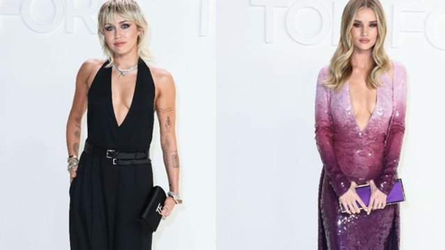 Tom Ford: To A-list front row στο show του σχεδιαστή στο Los Angeles
