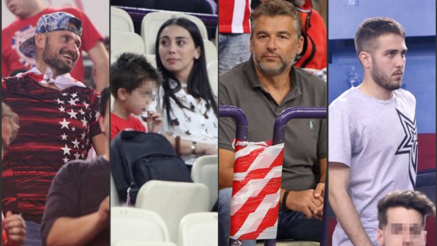 Διάσημες Εμφανίσεις: Ποιοι Έλληνες celebrities βρέθηκαν στο ΣΕΦ για τον αγώνα μπάσκετ του Ολυμπιακού με την Εφές Ανατολού;