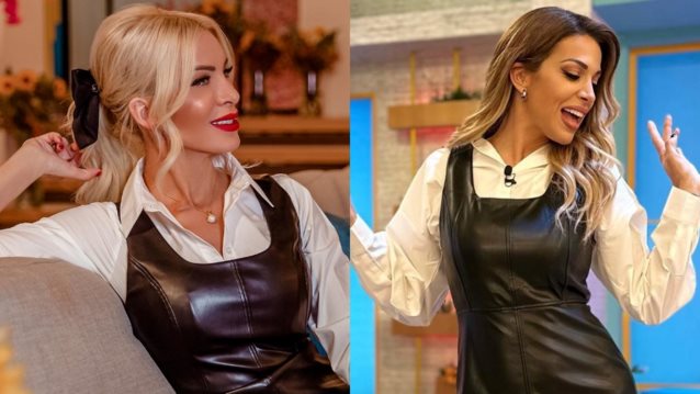 Κατερίνα Καινούργιου και Ελένη Χατζίδου φόρεσαν το ίδιο φόρεμα, την ίδια ημέρα