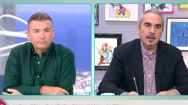 Κόντρα μεταξύ του Γιώργου Λιάγκα με τον Βαγγέλη Περρή για τον Νίκο Μουτσινά: &quot;Γιατί πρέπει να απαντήσει;&quot;