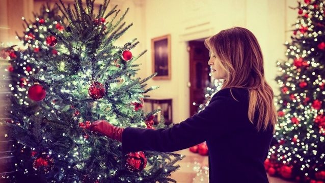 Λευκός Οίκος : Δες τον εντυπωσιακό στολισμό του για τα Χριστούγεννα
