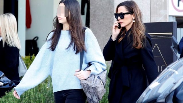 Δέσποινα Βανδή : Καθημερινές στιγμές με την κόρη της: Φωτογραφίες