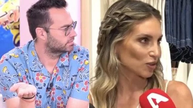 Κώστας Φραγκολιάς: "Όταν το instagram της είναι γεμάτο με προϊόντα λέει ότι δεν είναι influencer;"