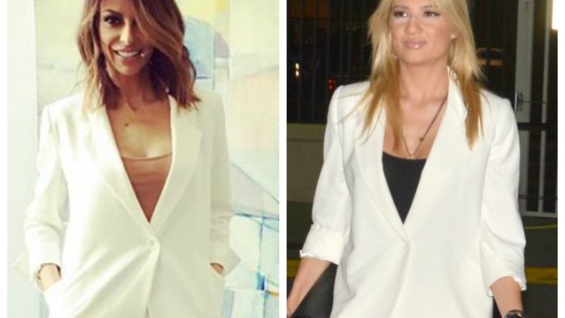 Φαίη Σκορδά- Μπέττυ Μαγγίρα: Με το ίδιο κοστούμι! Ποια το φόρεσε καλύτερα: POLL