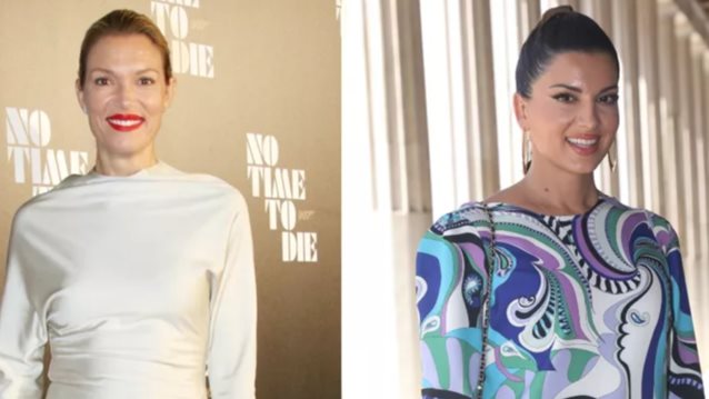 Η Βίκυ Καγιά και η Σταματίνα Τσιμτσιλή φόρεσαν το ίδιο φόρεμα που είναι ιδανικό για το καλοκαίρι