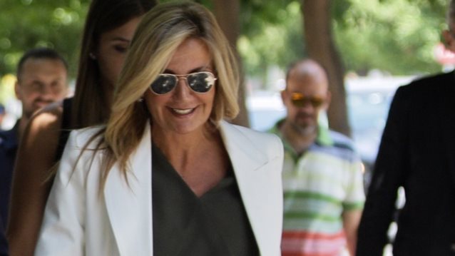 Μαρέβα Μητσοτάκη : Η εμφάνισή της στην ορκωμοσία του Κυριάκου Μητσοτάκη
